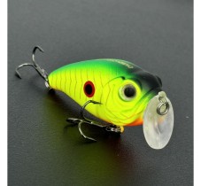 Воблер Crank Black Fox Chubby 58F, 58 мм, 11.3 г, заглиблення 0.1–0.3 м, колір 24