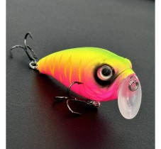 Воблер Crank Black Fox Chubby 58F, 58 мм, 11.3 г, заглиблення 0.1–0.3 м, колір 06