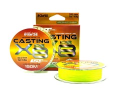 Риболовний шнур Eclipse X8 Кастинг PE Light Green 150 m 0.12 mm