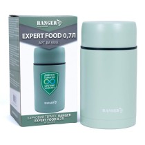 Термос Ranger Expert Food 0.7 л RA 9945, харчовий, вакуумний, надійно зберігає тепло і холод