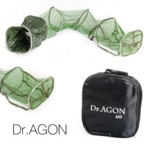 Садок прогумований Dragon 4 м — якісний і надійний аксесуар для зберігання великої риби під час риболовлі. Модель розроблена