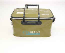 Сумка Breeze зелена для перевезення риби та риболовних снастей, 45 см, 31 літр