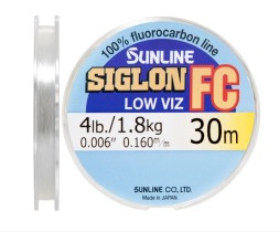 Волосінь флюорокарбон Sunline Basic Siglon 0.160 мм, 1.8 кг, 30 м
