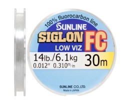 Волосінь флюорокарбон Sunline Basic Siglon 0.310 мм, 6.1 кг, 30 м
