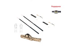 Набір для поплавкової риболовлі: махова вудка 4.5 м