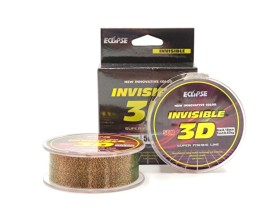 Волосінь Eclipse Invisible 3D 0,12 мм, 8,63 кг, 50 м