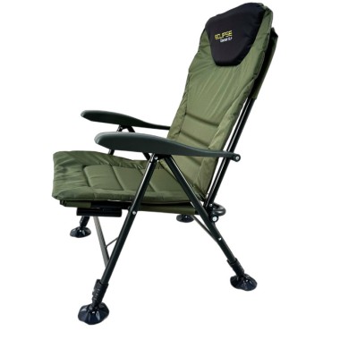 Eclipse Крісло коропове Eclipse Comfort XL+ 1010-S, складне, з підлокітниками та регулюванням - Зображення 3