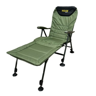 Eclipse Крісло коропове Eclipse Comfort XL+ 1010-S, складне, з підлокітниками та регулюванням - Зображення 1