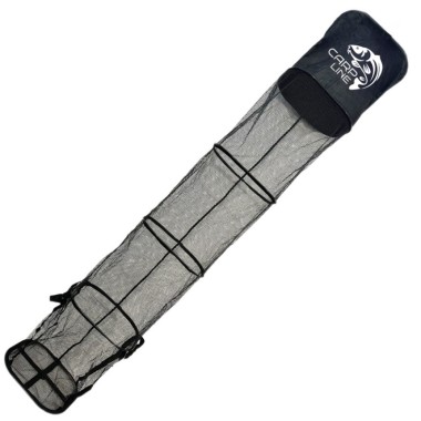 Садок Carp Line Black 3.5 м, алюмінієві кільця, прогумована сітка - Зображення 1