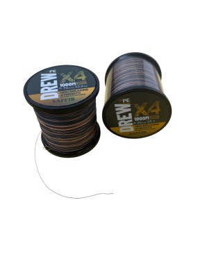 Риболовний шнур Drew Sapfir X4, 1000 м - Зображення 3