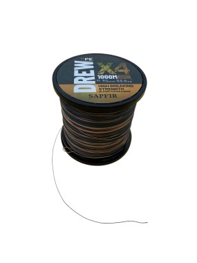 Риболовний шнур Drew Sapfir X4, 1000 м, 0.35 мм - Зображення 1