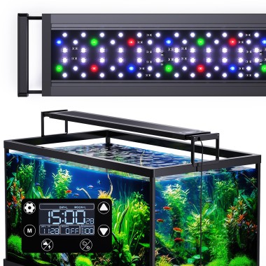 Fullgain Світильник LED для акваріума 60-80 см (36 Вт) WRGB з контролером і таймером - Зображення 2