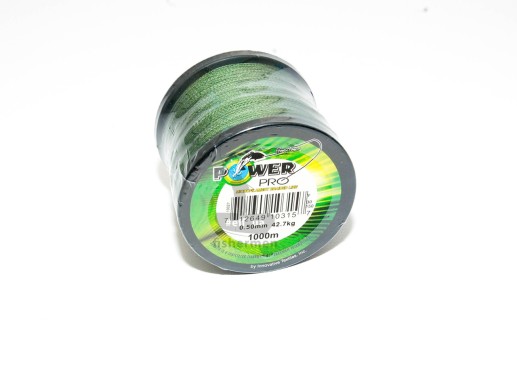 Power Pro Риболовний шнур Power Pro 1000 м, 0.50 mm, 42.7 кг - Зображення 1