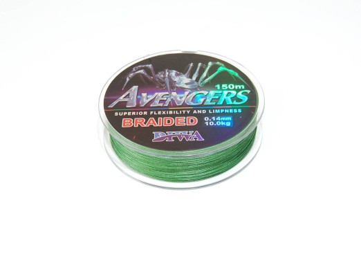 Diwa Риболовний шнур Diwa Avengers 4X, 150 м, 0,35 мм - Зображення 1