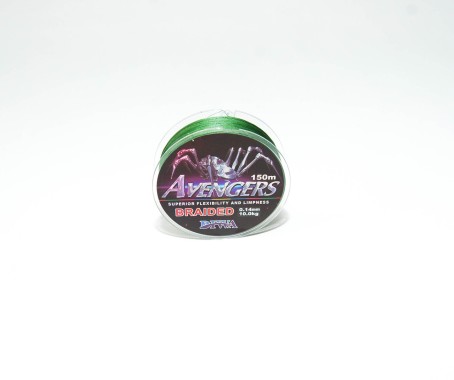 Diwa Риболовний шнур Diwa Avengers 4X, 150 м, 0,35 мм - Зображення 2