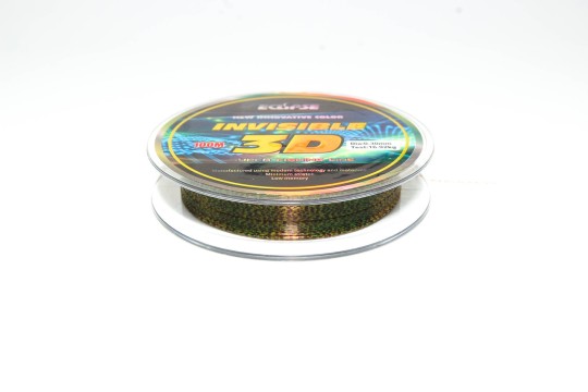 Eclipse Волосінь коропова Eclipse 3D Invisible 0,35 мм, 20,7 кг, 100 м - Зображення 2