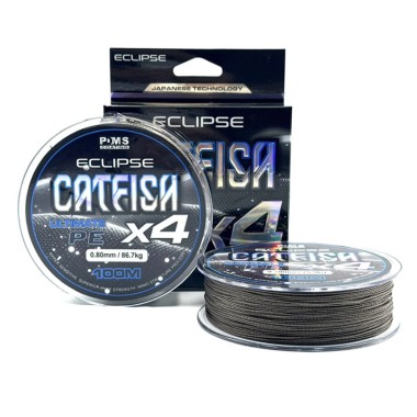 Eclipse Риболовний шнур Eclipse X4 Catfish Ultimate — 100 м, 0,70 мм - Зображення 1