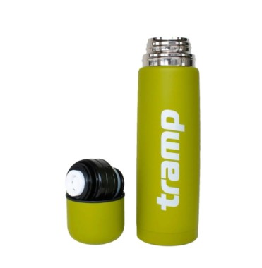 Tramp Термос Tramp Basic 1 л Olive, компактний, вакуумний, довго зберігає тепло і холод - Зображення 2