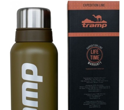 Tramp Термос Tramp Expedition Line 1,2 л, оливковий, міцний корпус, відмінна теплоізоляція - Зображення 4