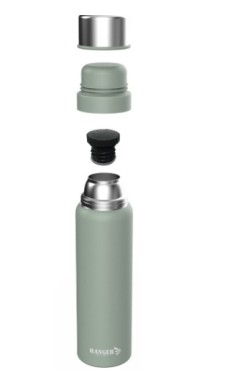 Ranger Термос Ranger Expert 0.75 л, вакуумний, надійний, довго зберігає тепло і холод - Зображення 2