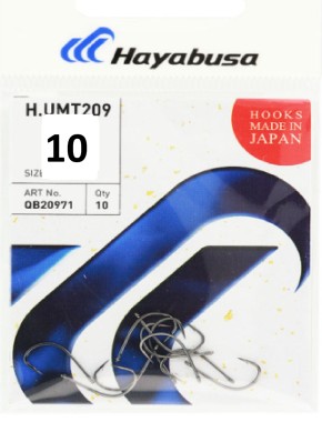 Hayabusa Риболовний гачок Hayabusa H.UMT 209 BN №10 - Зображення 1