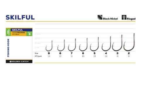 Golden Catch Гачок GC Skilful №8, 12 шт - Зображення 2