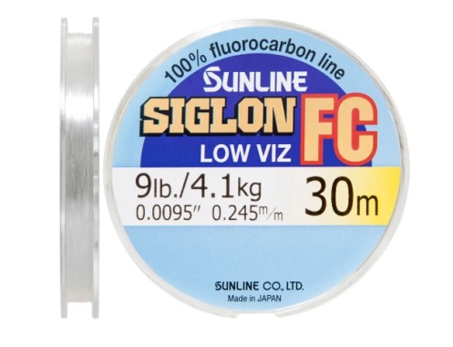Sunline Волосінь флюорокарбон Sunline Basic Siglon 0.245 мм, 4.1 кг, 30 м - Зображення 1