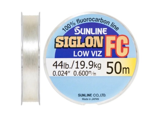 Sunline Волосінь флюорокарбон Sunline Basic Siglon 0.600 мм, 19.9 кг, 50 м - Зображення 1