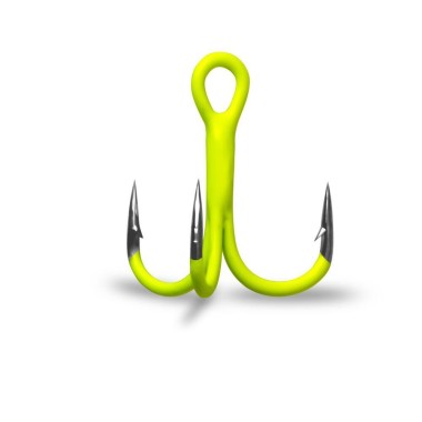 Gurza Трійники Gurza ST-36 UV Chartreuse №4, набір 25 шт - Зображення 1