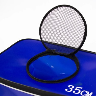 Breez Сумка Sams Fish синя для риболовлі 17.5 л, компактна, розмір 35x20x25 см - Зображення 3