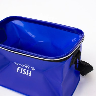 Breez Сумка Sams Fish синя для риболовлі 17.5 л, компактна, розмір 35x20x25 см - Зображення 2