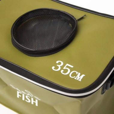 Breez Сумка Sams Fish зелена для риболовлі 17.5 л, компактна, розмір 35x20x25 см - Зображення 5